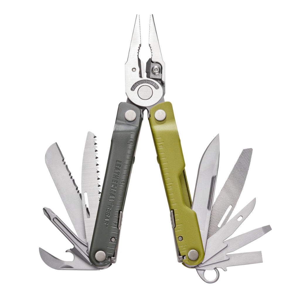 Leatherman Rebar Mossy Slate Pliers Multi-tool at Swiss Knife Shop