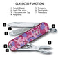 Victorinox Pink Camouflage Classic SD Swiss Army Knife Functions