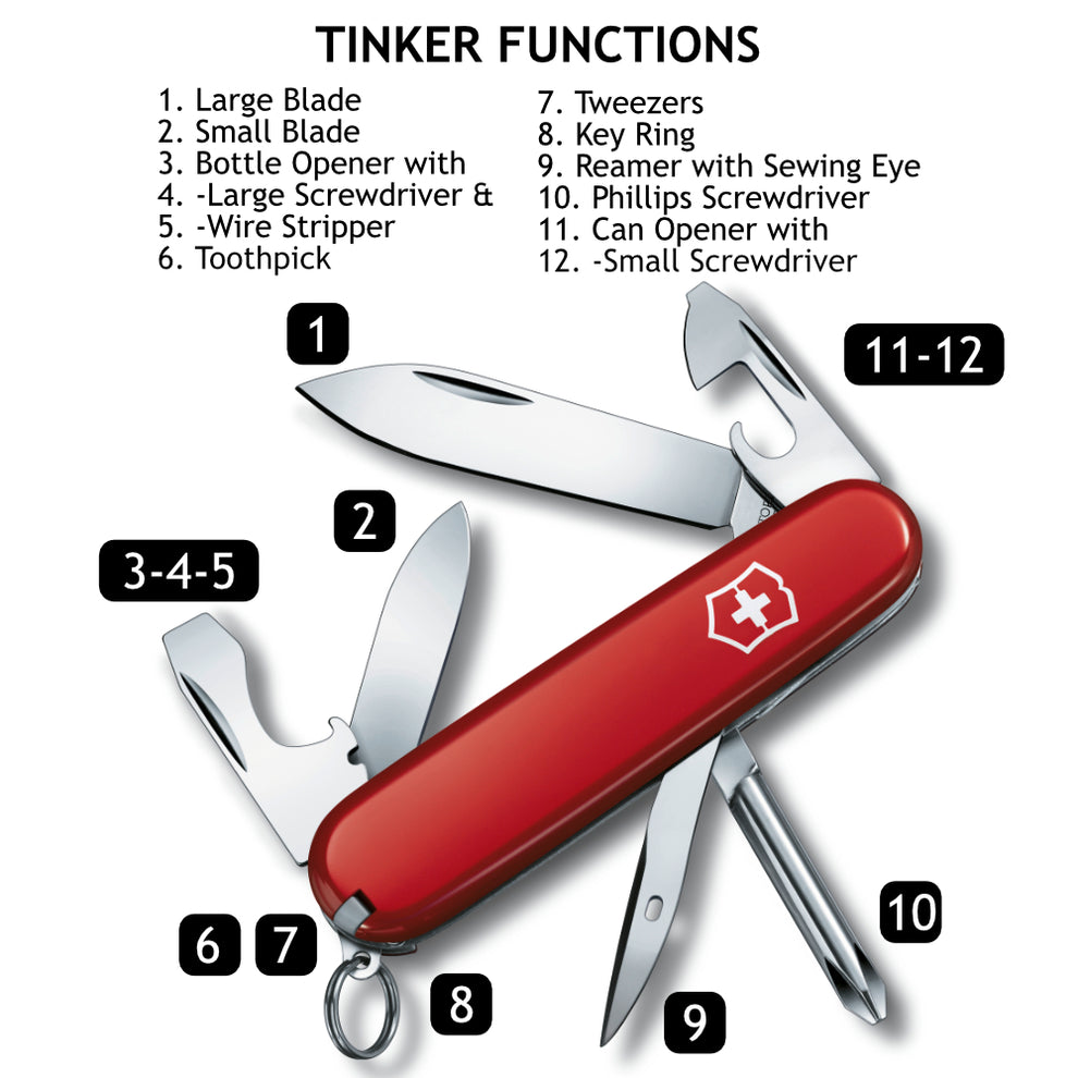 Victorinox Tinker Swiss Army Knife at Swiss Knife Shop