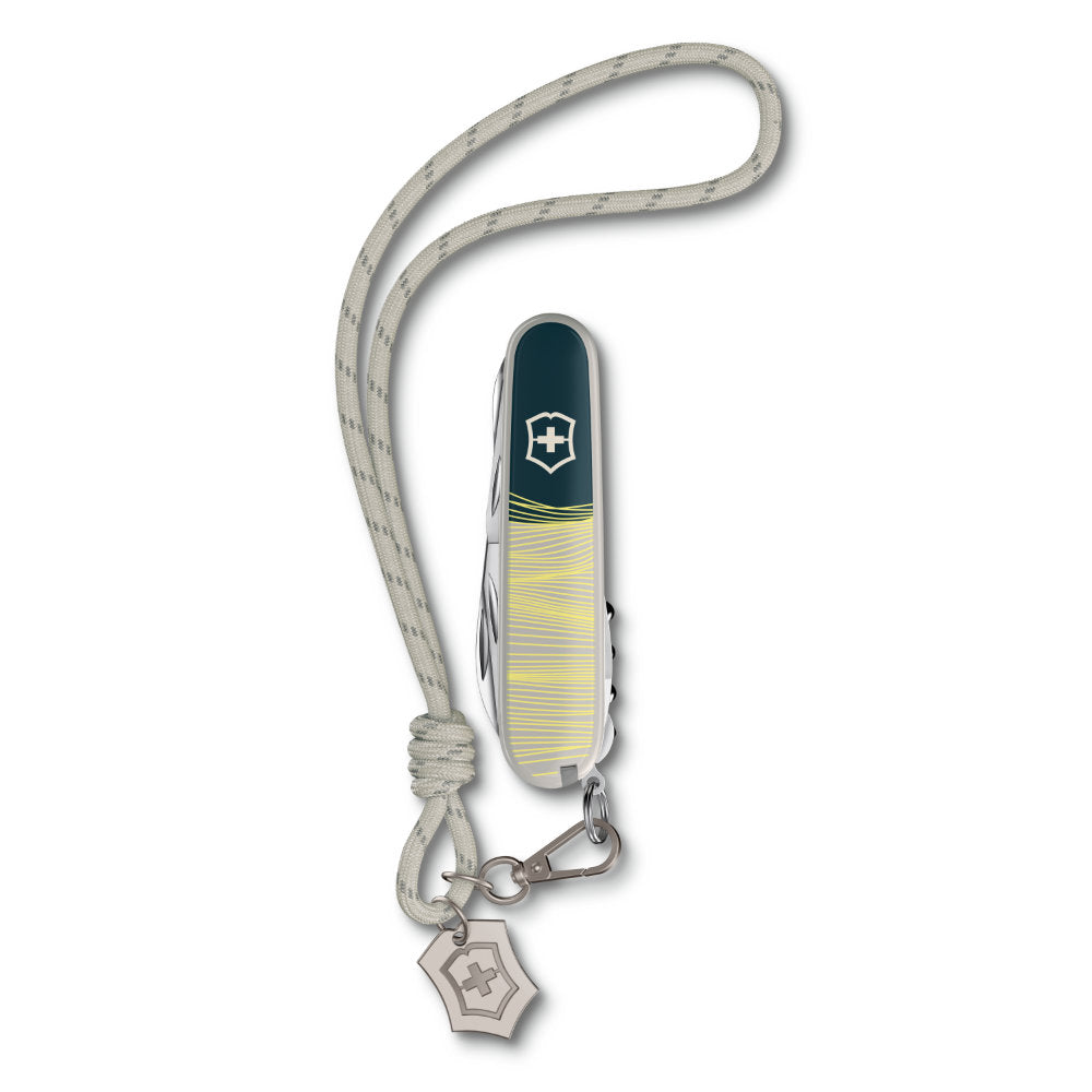 Victorinox Companion Live to Explore Swiss Army Knife Closed with Neck Cord