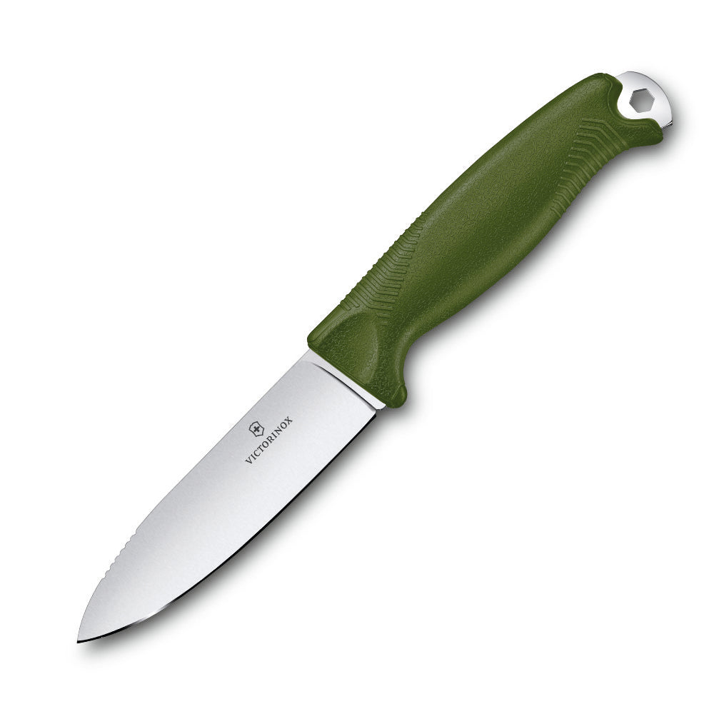 Victorinox Venture Fixed-blade Knife in Green