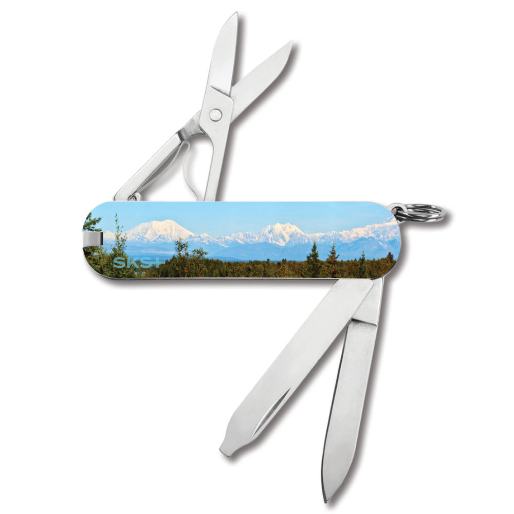 Back Side of Denali National Park Classic SD Exclusive Swiss Army Knife