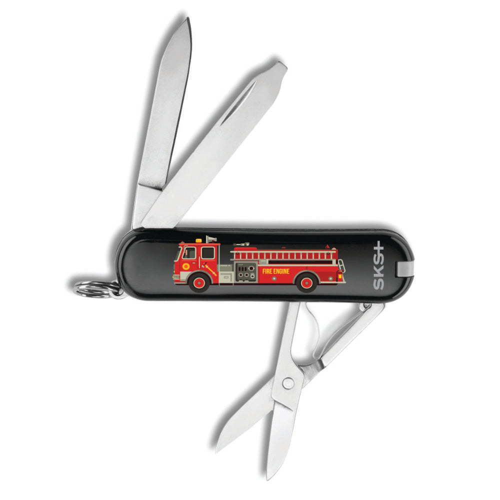 Victorinox Fire Truck Classic SD Designer Swiss Army Knife with Fire Truck at Swiss Knife Shop