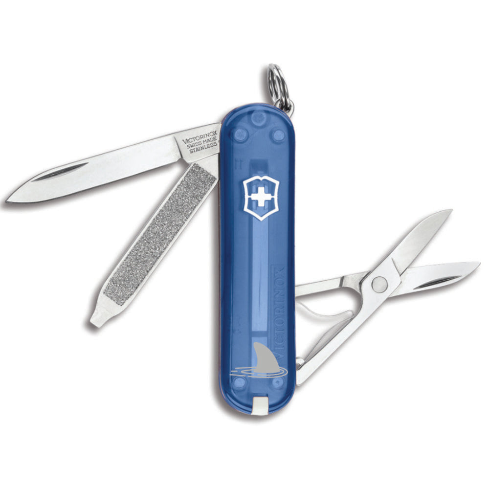 Victorinox Sharks in the Water Classic SD Designer Swiss Army Knife at Swiss Knife Shop