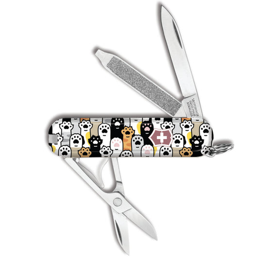 Victorinox Paws in the Air Classic SD Designer Swiss Army Knife at Swiss Knife Shop