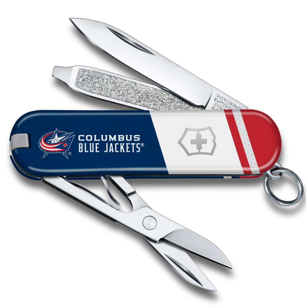 Victorinox NHL Columbus Blue Jackets Classic SD Swiss Army Knife 