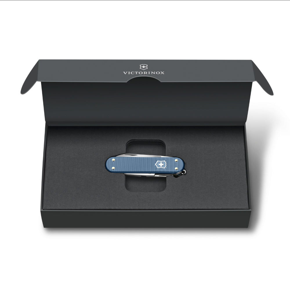 Victorinox Glacial Blue Classic SD Alox 2026 Limited Edition Swiss Army Knife in Presentation Box