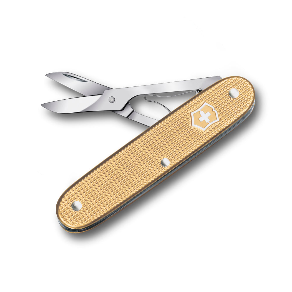 Victorinox Companion X Gold Alox Scissors Swiss Army Knife at Swiss Knife Shop