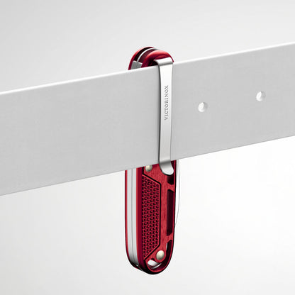 Victorinox Synergy Alox Swiss Army Knife Carry Clip in Use