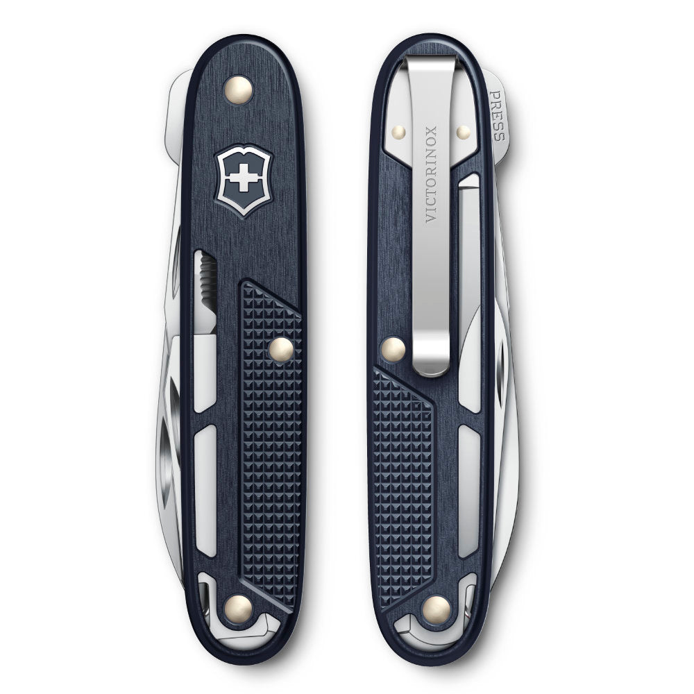 Produktbild von Victorinox Taschenwerkzeug Companion Slim Alox, Multitool, 6 Funktionen, Inkl. Schere, Paketöffner, Schraubendreher, Swiss Made, Gold