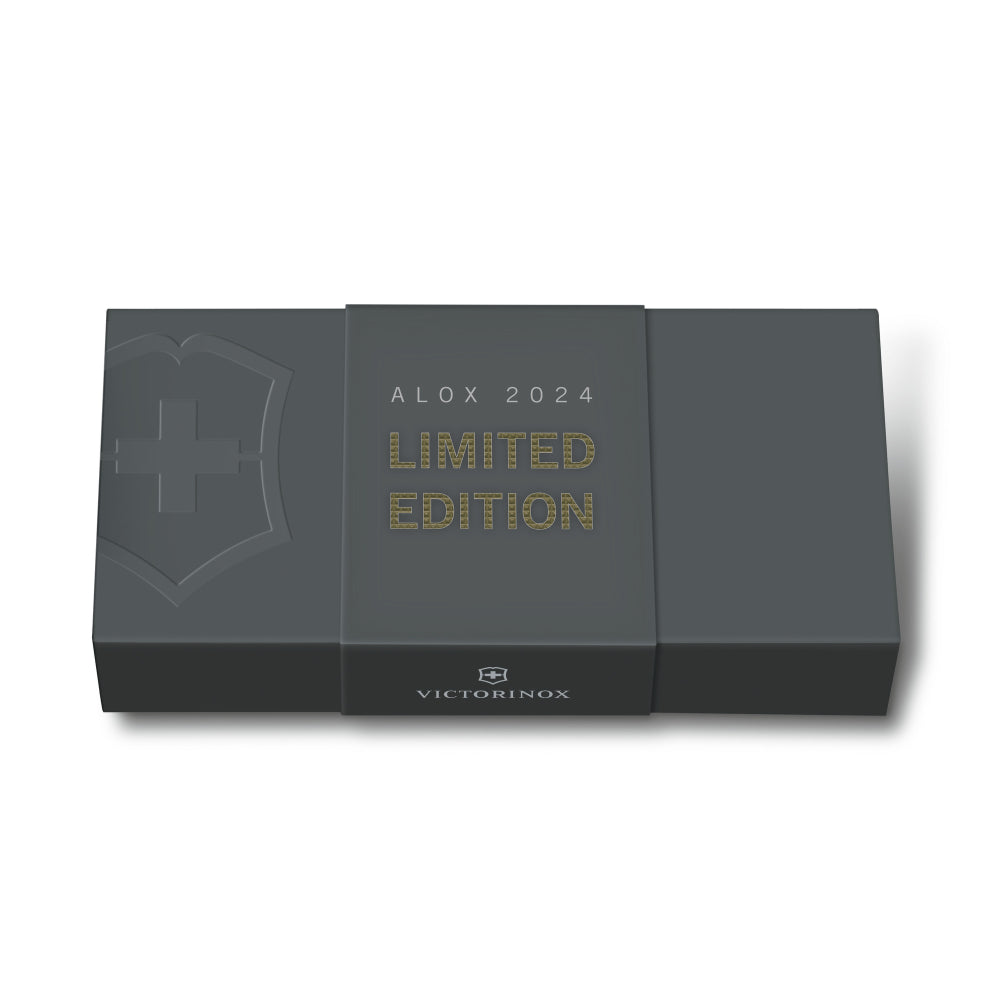 Victorinox Terra Brown Evoke Alox 2024 Limited Edition Swiss Army Knife in Exclusive Box
