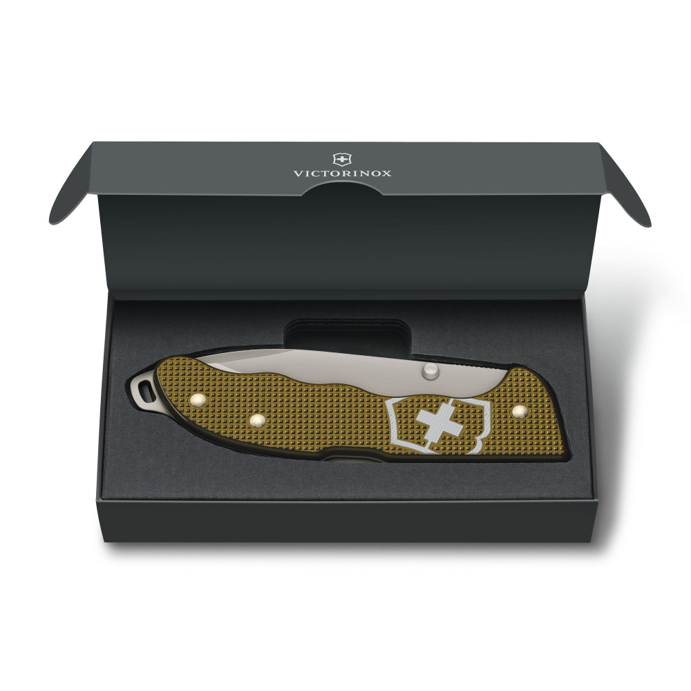 Victorinox Terra Brown Evoke Alox 2024 Limited Edition Swiss Army Knife in Presentation Box