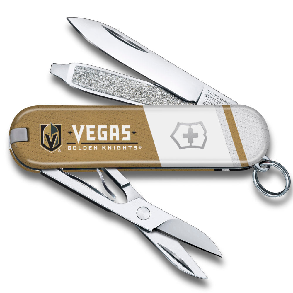 Victorinox NHL Vegas Golden Knights Classic SD with Tools Open