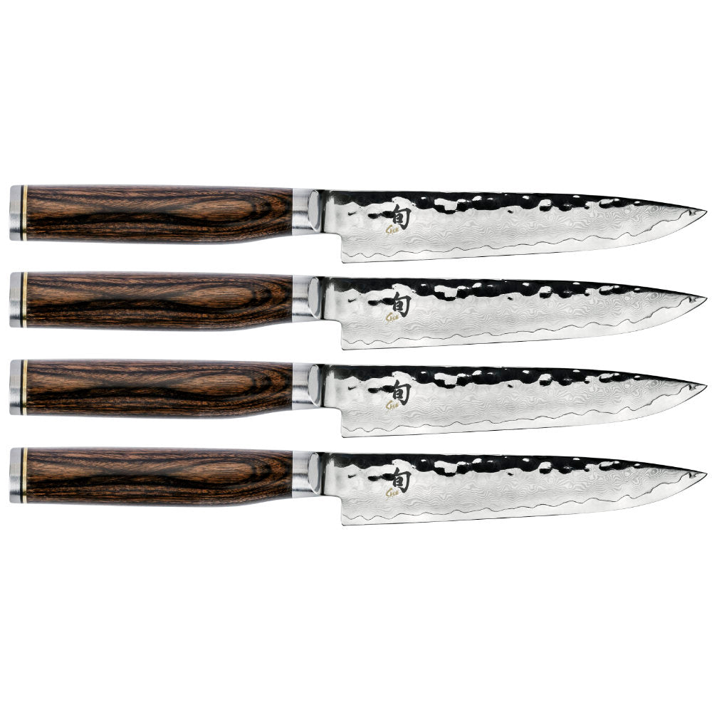 Shun Premier 4-Piece Steak Knife Set at Swiss Knife Shop