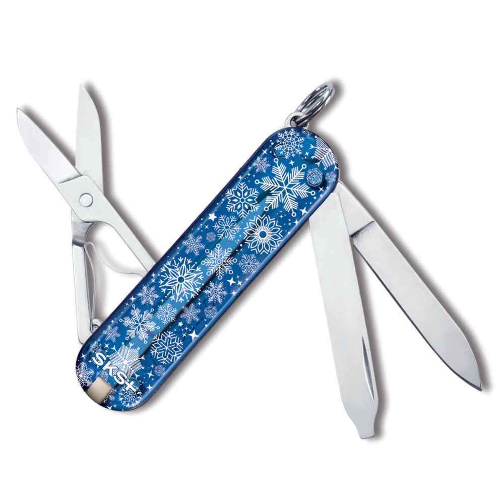 Victorinox Snowflakes Classic SD Designer Swiss Army Knife