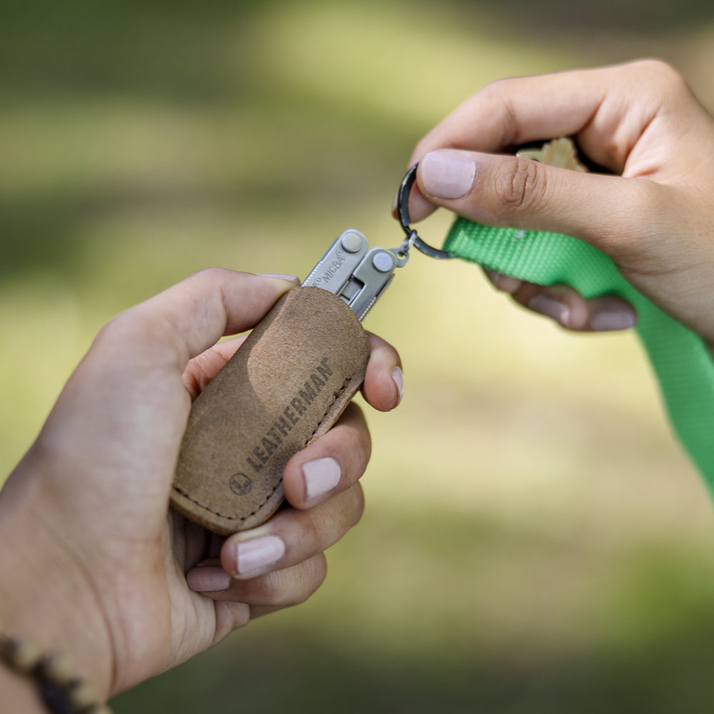 Leatherman Micra Leather Sleeve Slides onto Your Leatherman Micra to Keep it Safe