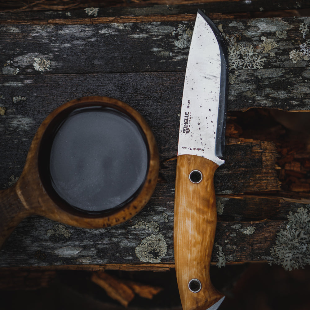 Helle Utvaer Outdoor Knife for Fireside Cooking and Carving