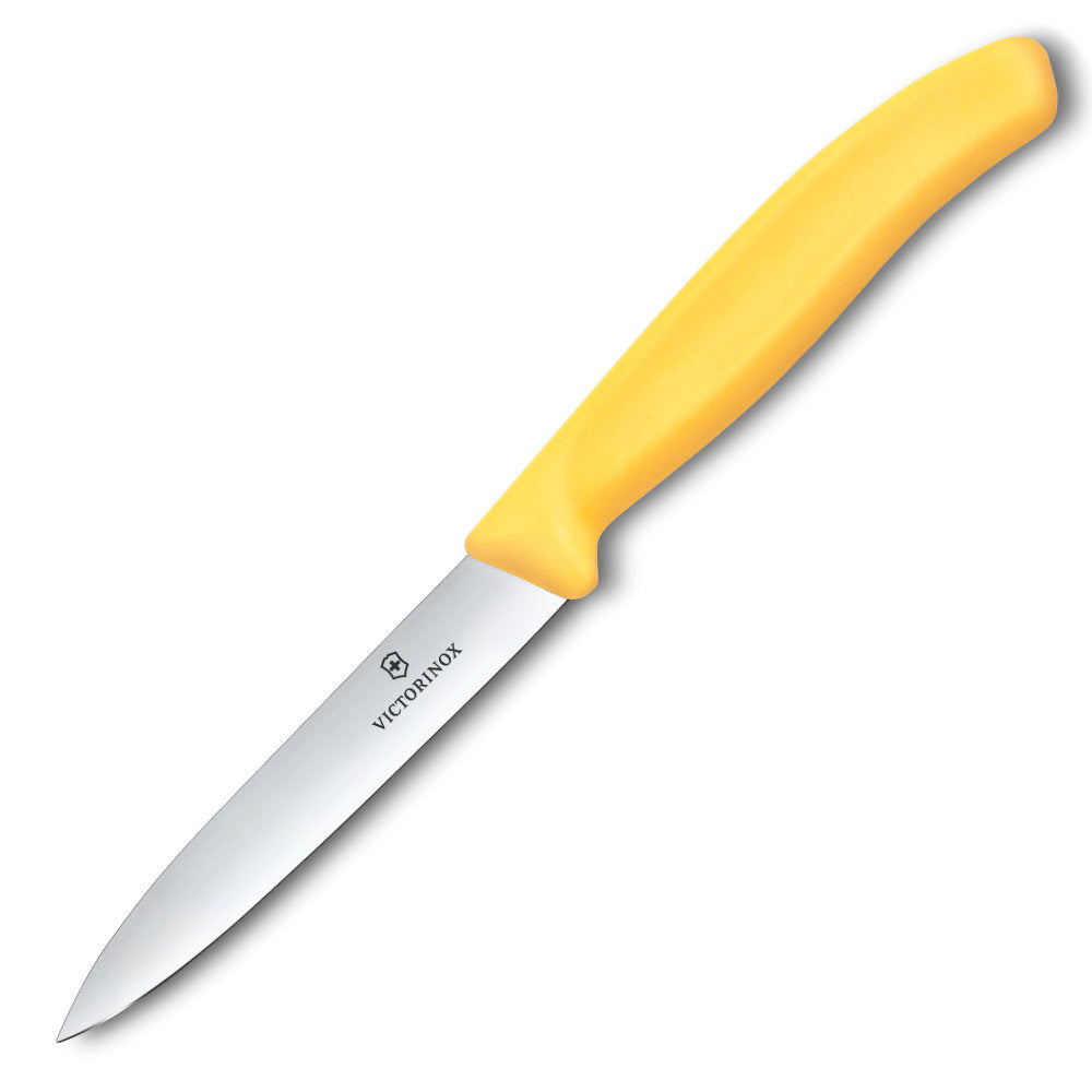 Victorinox Swiss Classic 4" Straight Blade Spear Tip Paring Knife Yellow