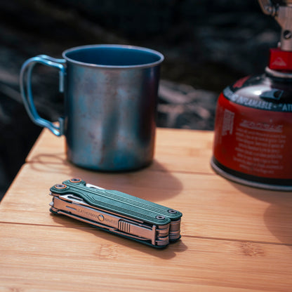 Leatherman Wave Alpha Pliers Multi-Tool at the Camp Site