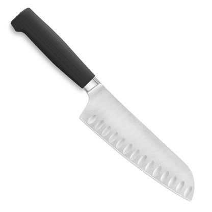 Wusthof Partner 7" Hollow Edge Santoku Knife Back View