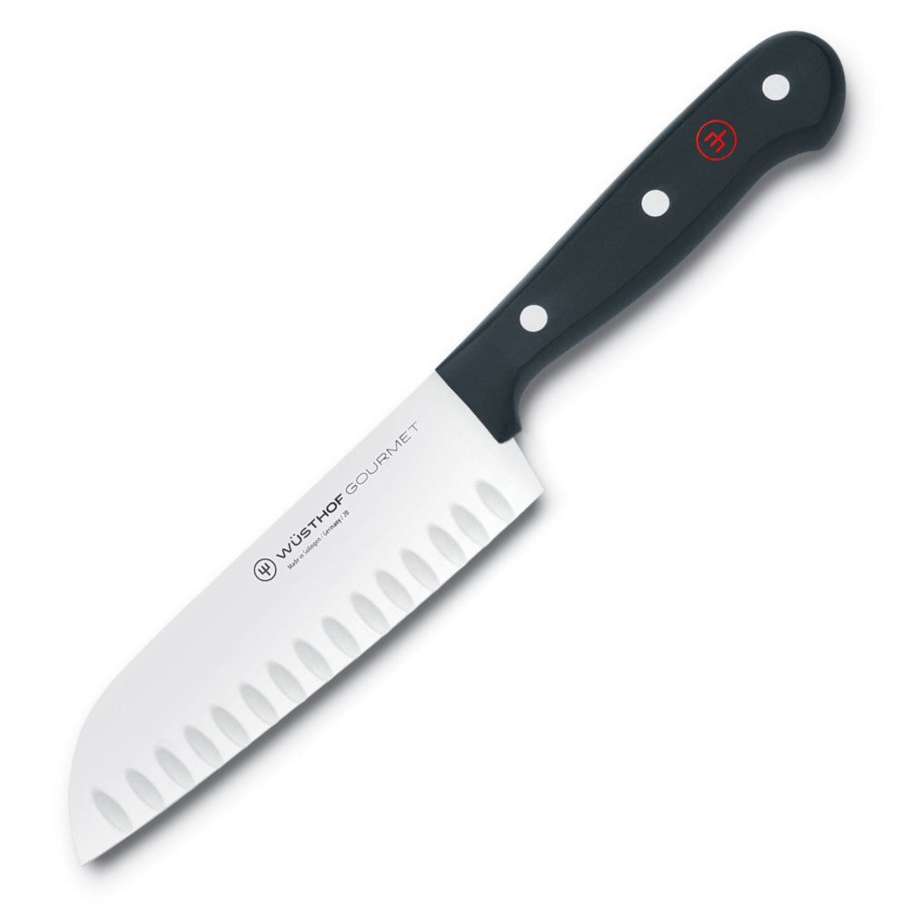 Wusthof Gourmet 5" Hollow Edge Santoku Knife at Swiss Knife Shop