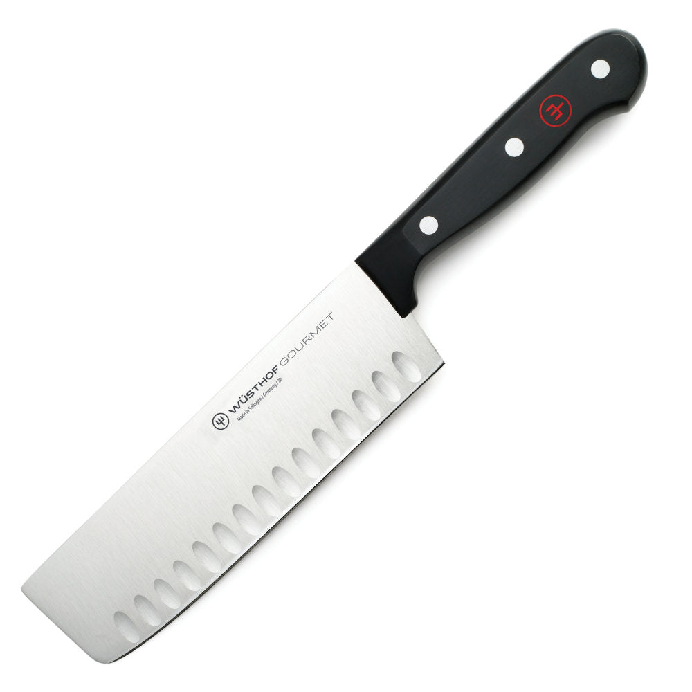 Wusthof Gourmet 7" Hollow Edge Nakiri Knife at Swiss Knife Shop
