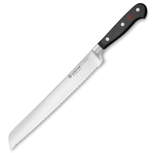 Wusthof Classic 9" Double-Serrated Bread Knife at Swiss Knife Shop
