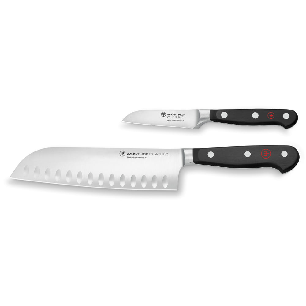 Wusthof Classic 2-Piece Asian Cook's Knife Set at Swiss Knife Shop