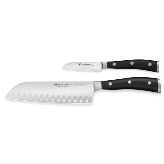 Wusthof Classic Ikon 2-Piece Asian Knife Set at Swiss Knife Shop