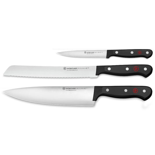 Wusthof Gourmet 3-Piece Chef's Set at Swiss Knife Shop