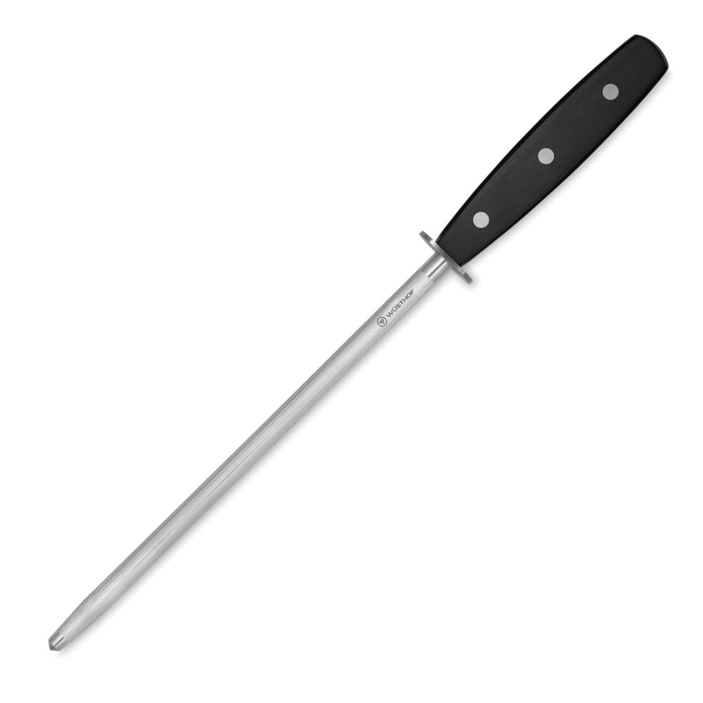 Wusthof 9" Triple-Rivet Handled Honing Steel at Swiss Knife Shop