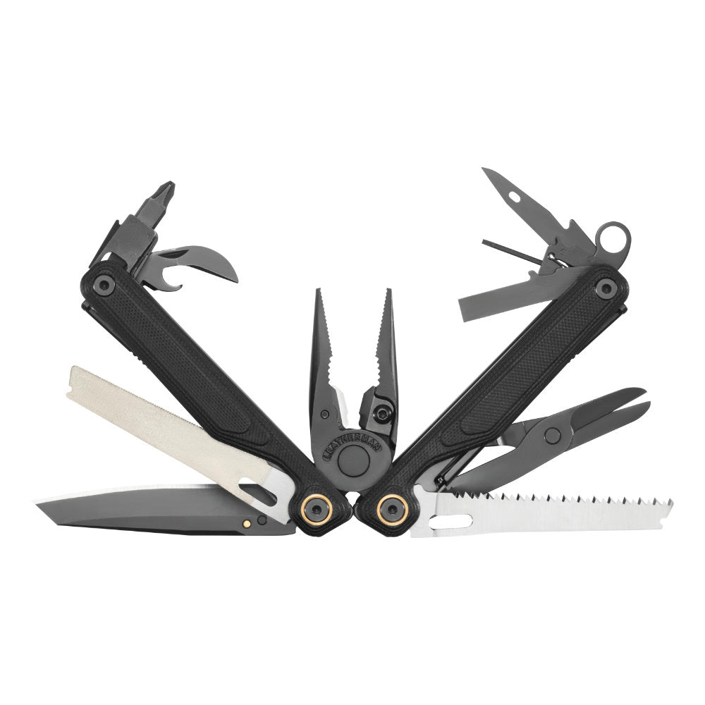 Leatherman Wave Alpha Pliers Multi-Tool Black with All Tools Open