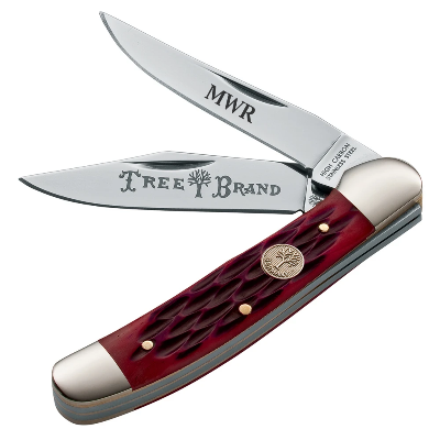 Boker Jigged Red Bone TS Copperhead Folding Knife at Swiss Knife Shop