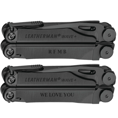 Leatherman Wave + Black Multi-Tool with Black MOLLE Sheath
