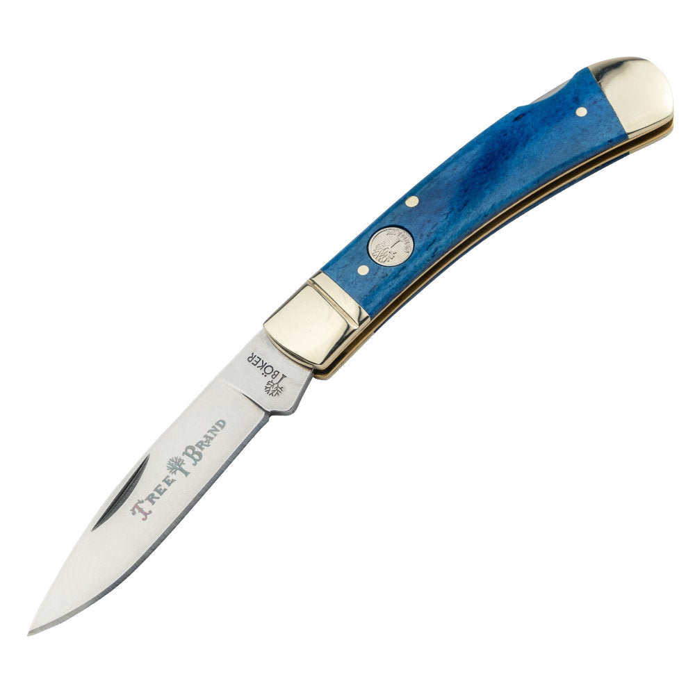 Boker TS 2.0 Smooth Blue Bone Lockback Folding Knife