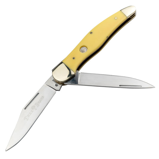 Boker TS 2.0 Yellow Delrin Hunter Folding Knife