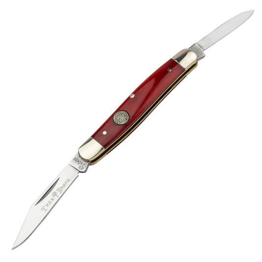 Boker TS 2.0 Smooth Red Bone Pen Knife