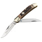 Boker TS 2.0 Jigged Brown Bone Copperhead Folding Knife
