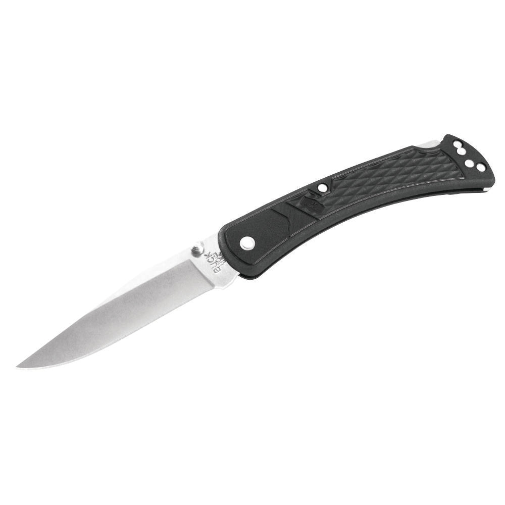 Buck 110 Slim Select Folding Hunter Knife Angled View