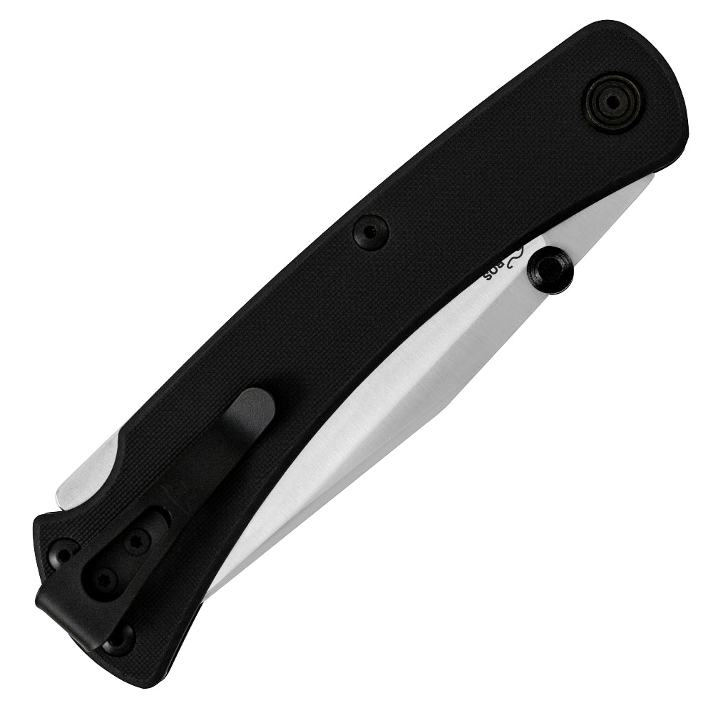 Buck 110 Slim Pro TRX Folding Hunter Knife Folded Closed with Carry Clip