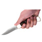 Buck 110 Folding Hunter Knife with Ebony Handle in Hand