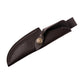 Buck 692 Vanguard Knife with Rubber Handle Leather Sheath