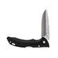 Buck 284 Bantam BBW Folding Knife, Black Folded Open