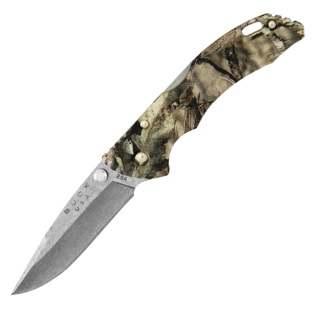 Buck 284 Bantam BBW Folding Knife, Camo Handle