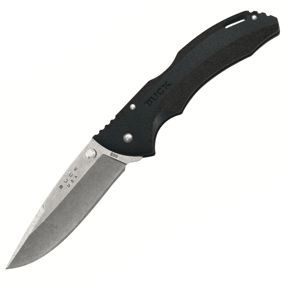 Buck 286 Bantam BHW Folding Knife, Black at Swiss Knife Shop