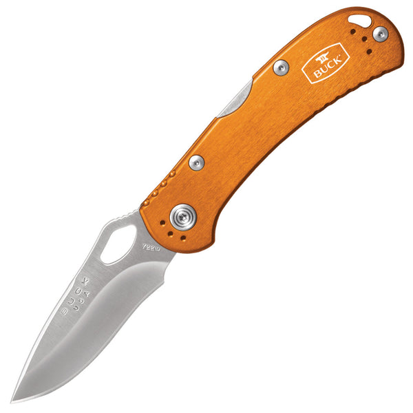 Buck 722 Spitfire Folding Knife, Gray at Swiss Knife Shop