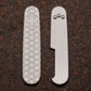 Daily Customs Honeycomb 2D Titanium Handles for 91.2 mm Swiss Army Knives at Swiss Knife Shop