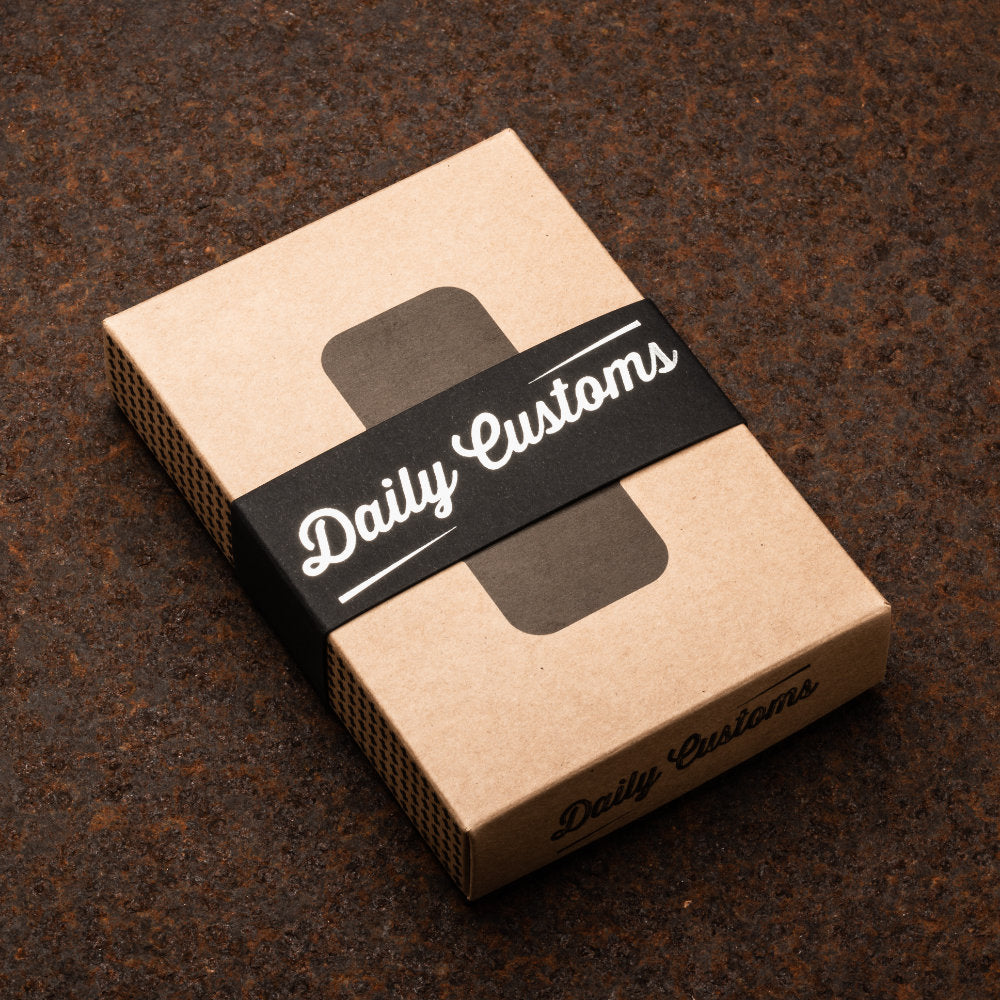 Daily Customs 58.2 Plain Bronze Handles Box