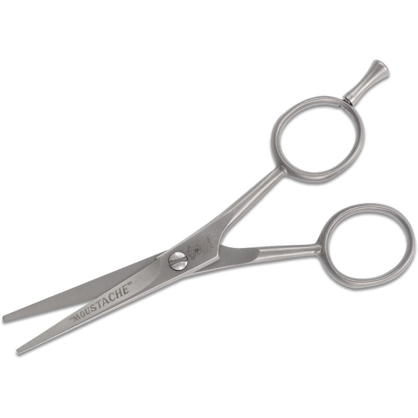 Dovo Stainless Steel Mustache Scissors and Sheath Set at Swiss Knife Shop
