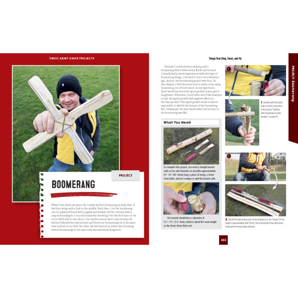 Whittling in the Wild Boomerang Project Instructions